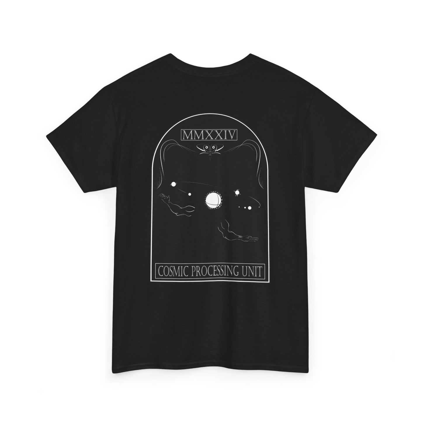 Unisex Heavy Cotton Tee (Cosmic Processing Unit)