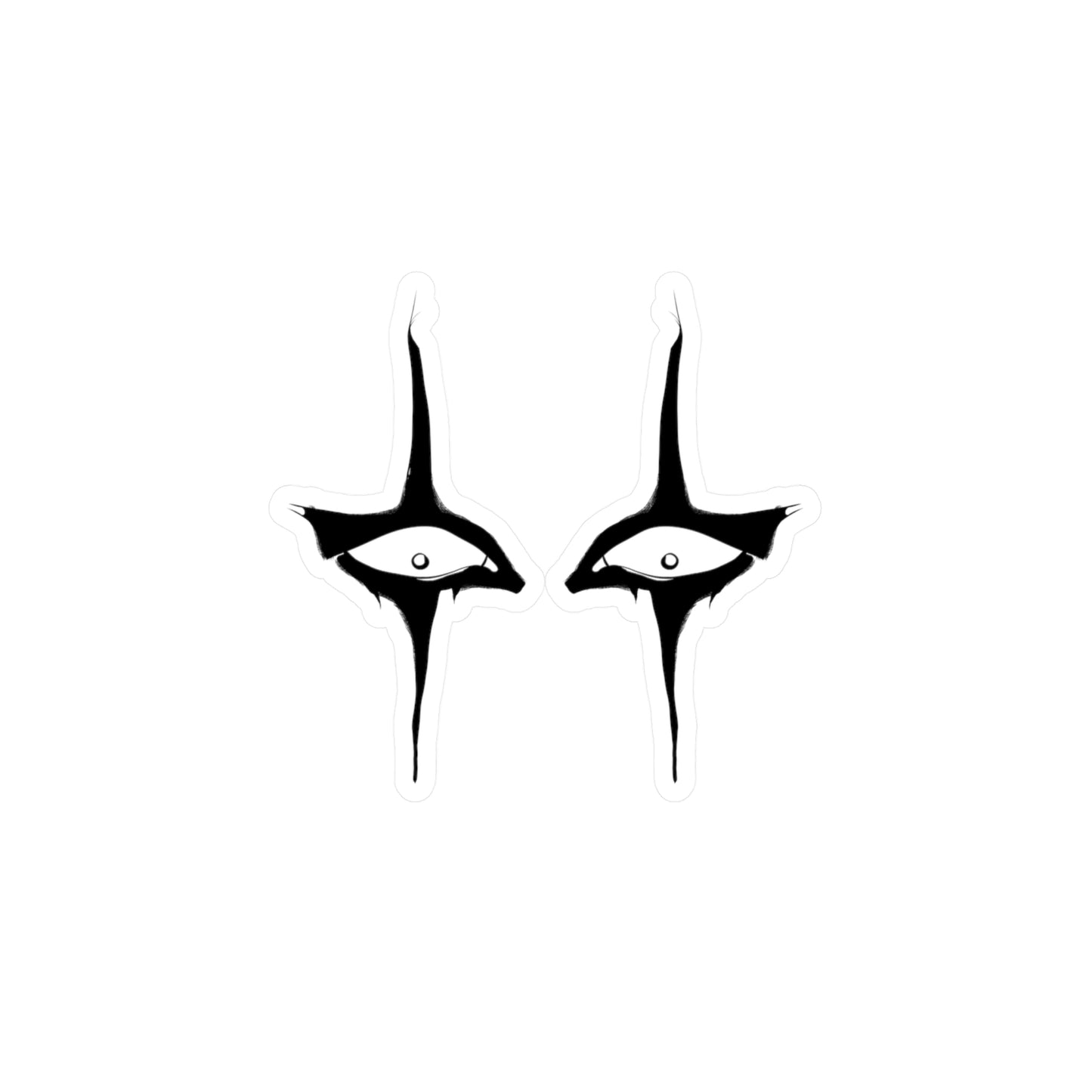 Kiss-Cut Vinyl Decal (Eyes)