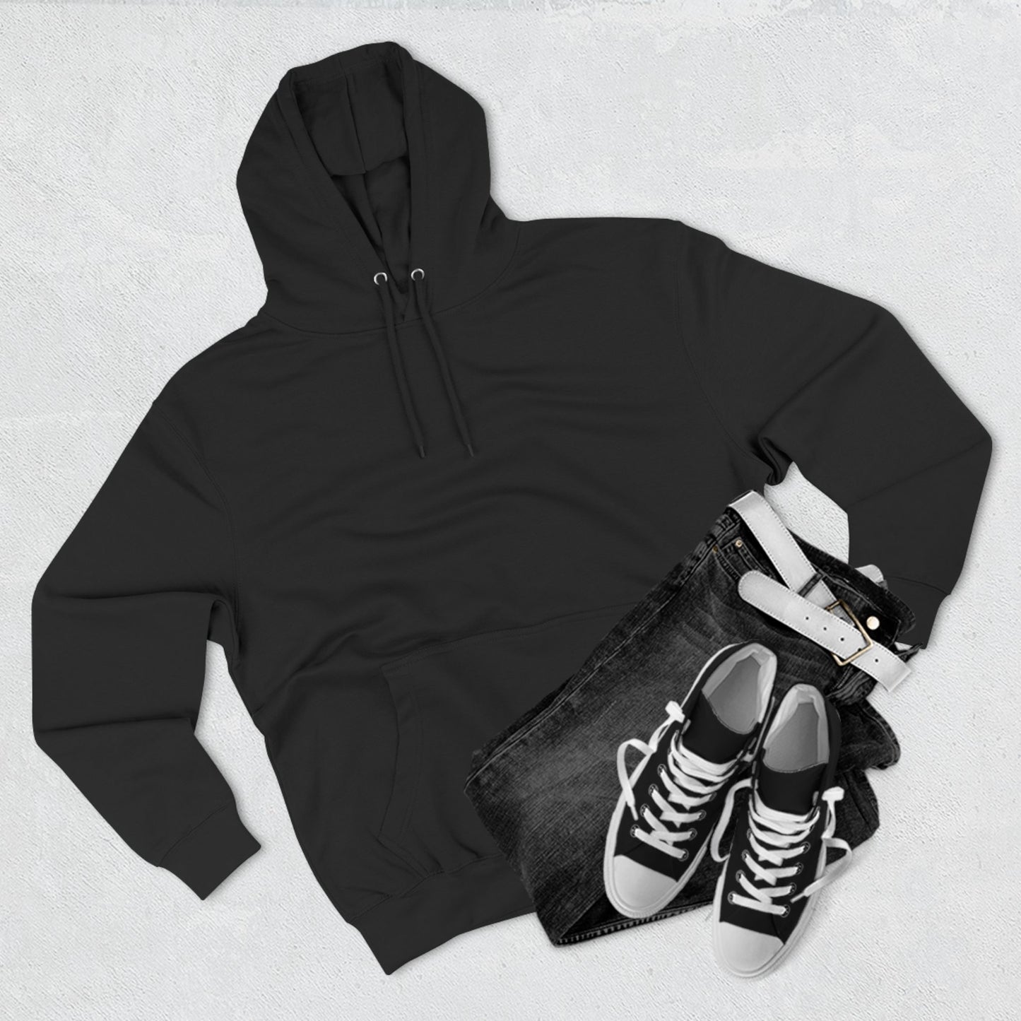 Three-Panel Fleece Hoodie (Cosmic Processing Unit)