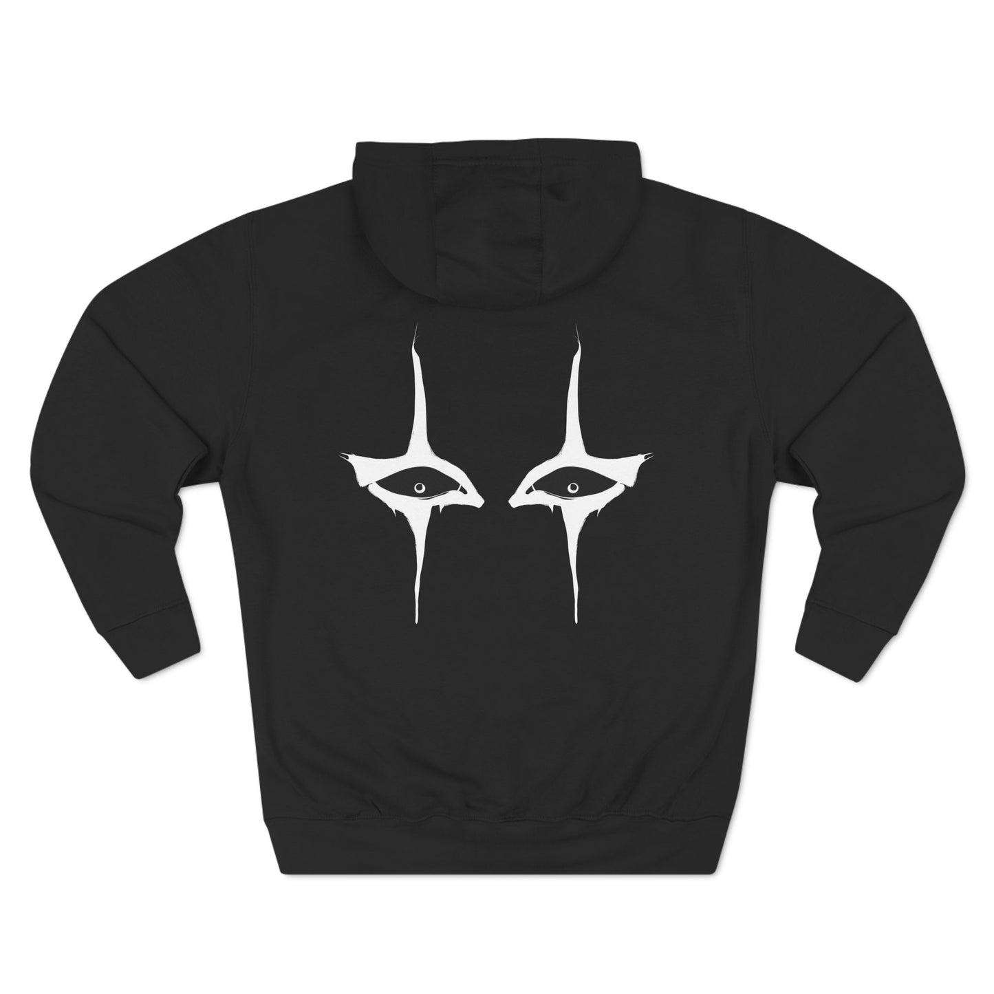 Three-Panel Fleece Hoodie (Inverted Gaze)