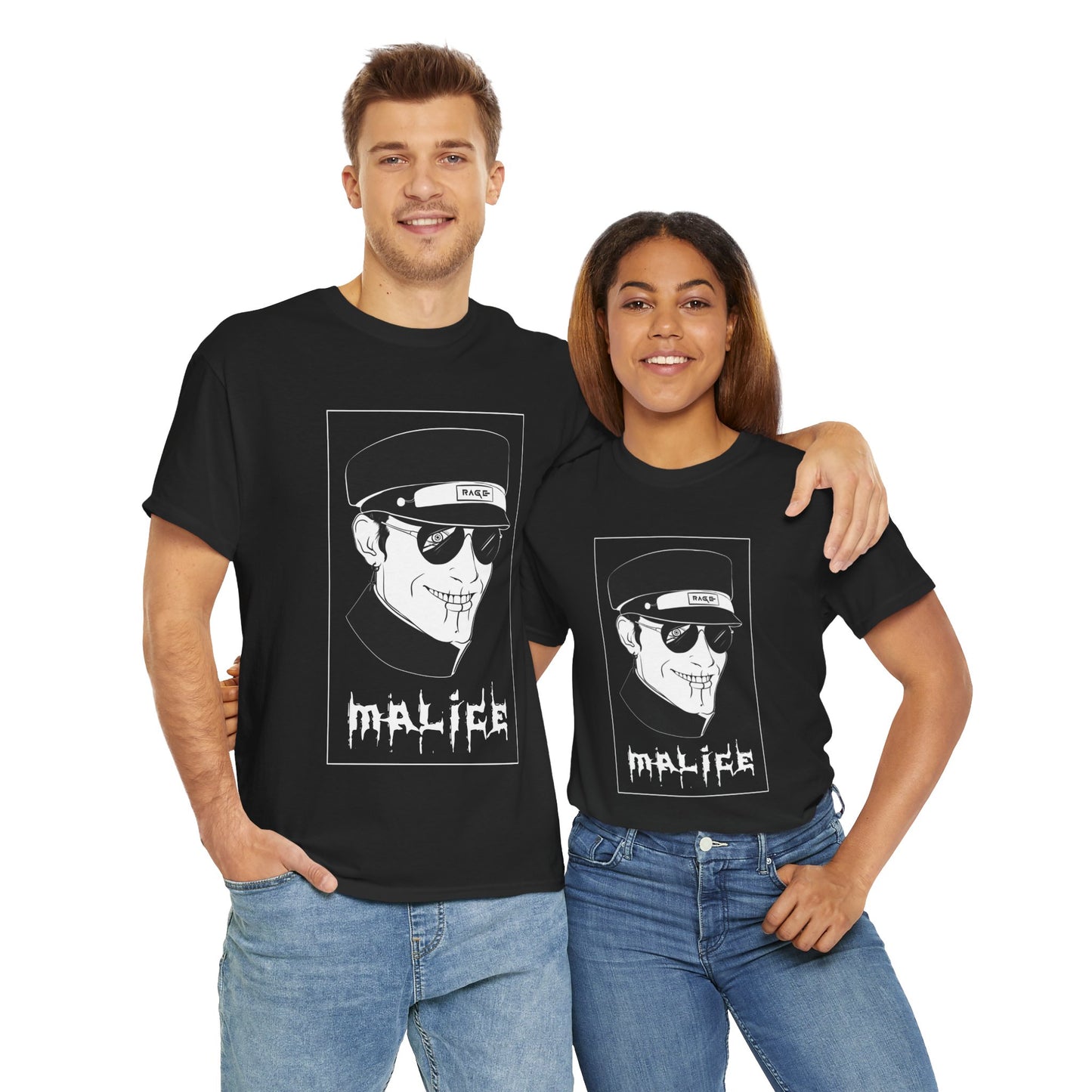 Unisex Heavy Cotton Tee (Malice)