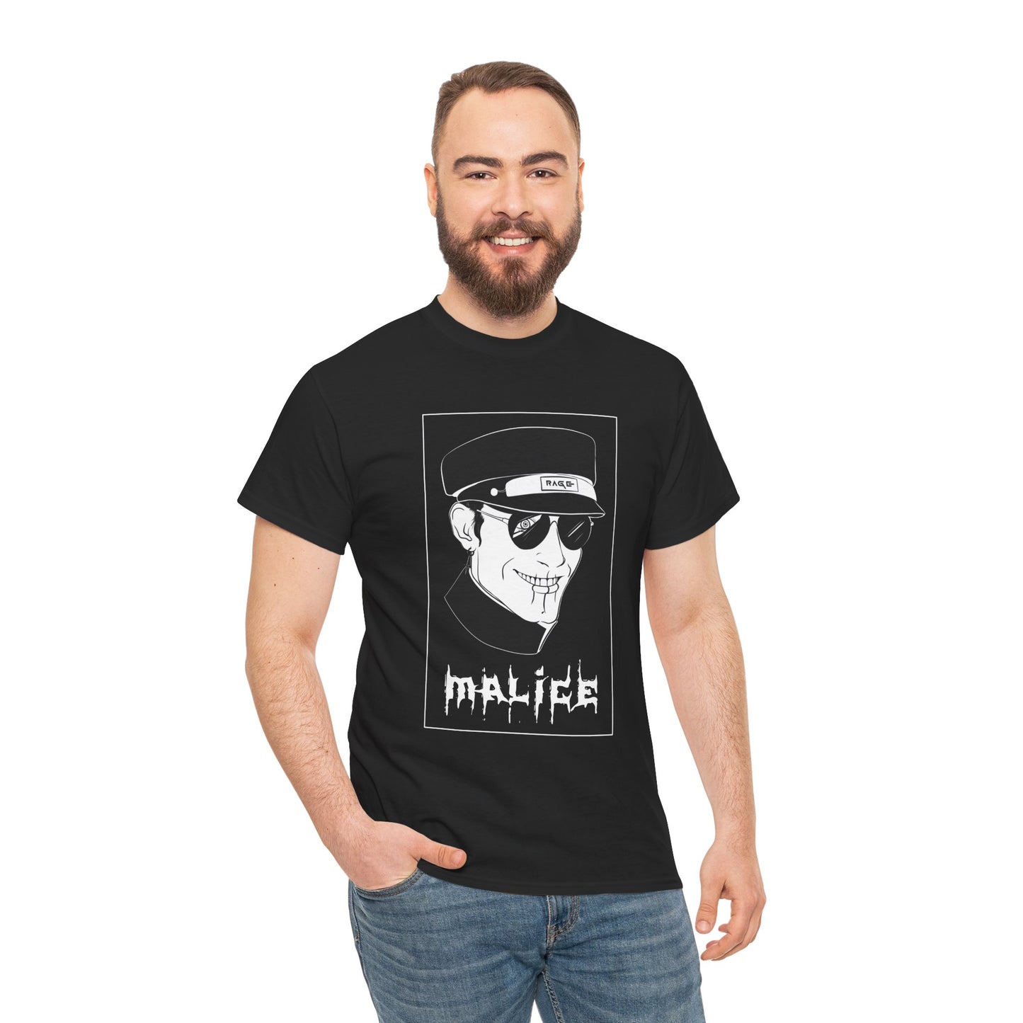 Unisex Heavy Cotton Tee (Malice)