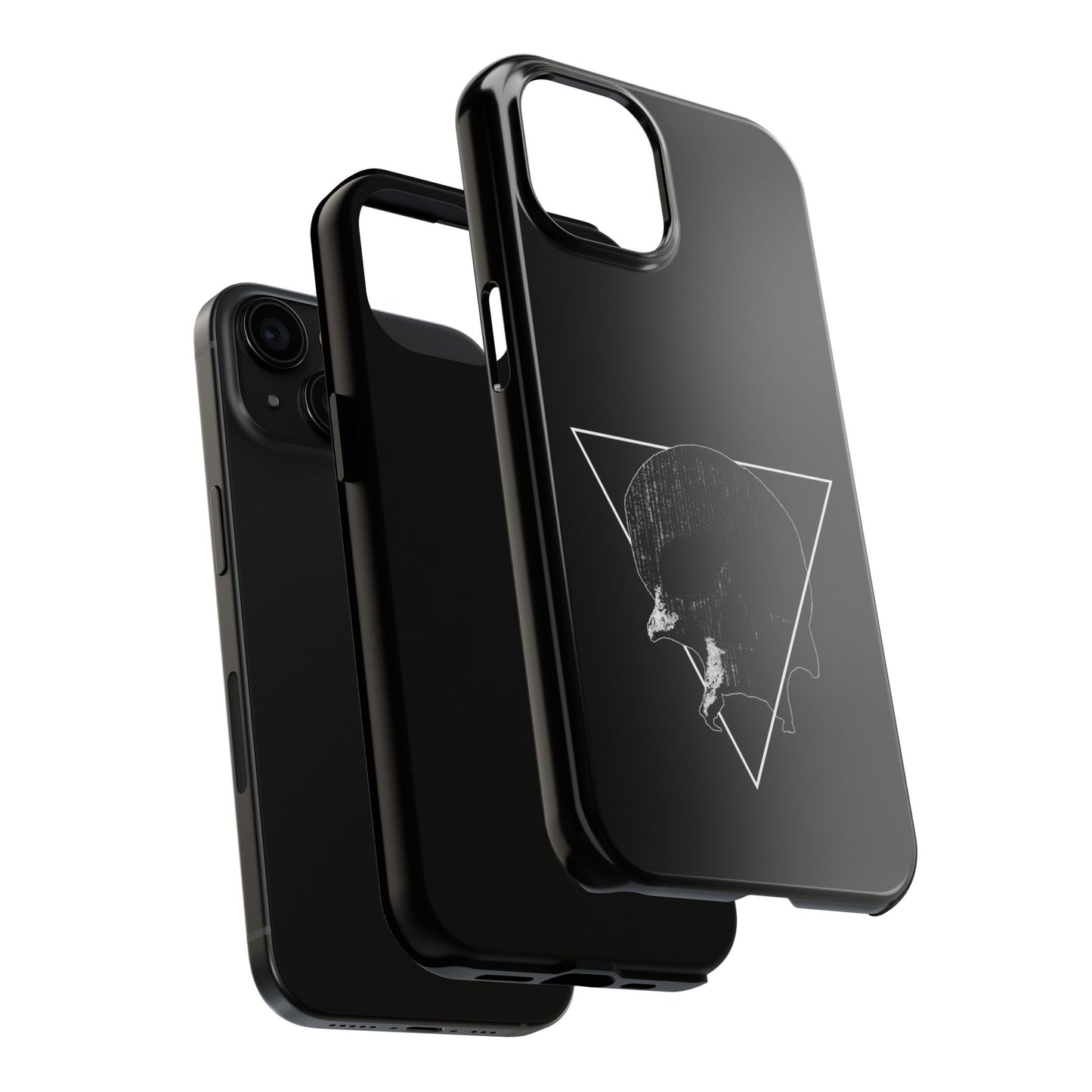 Tough Phone Cases (Code Skull)