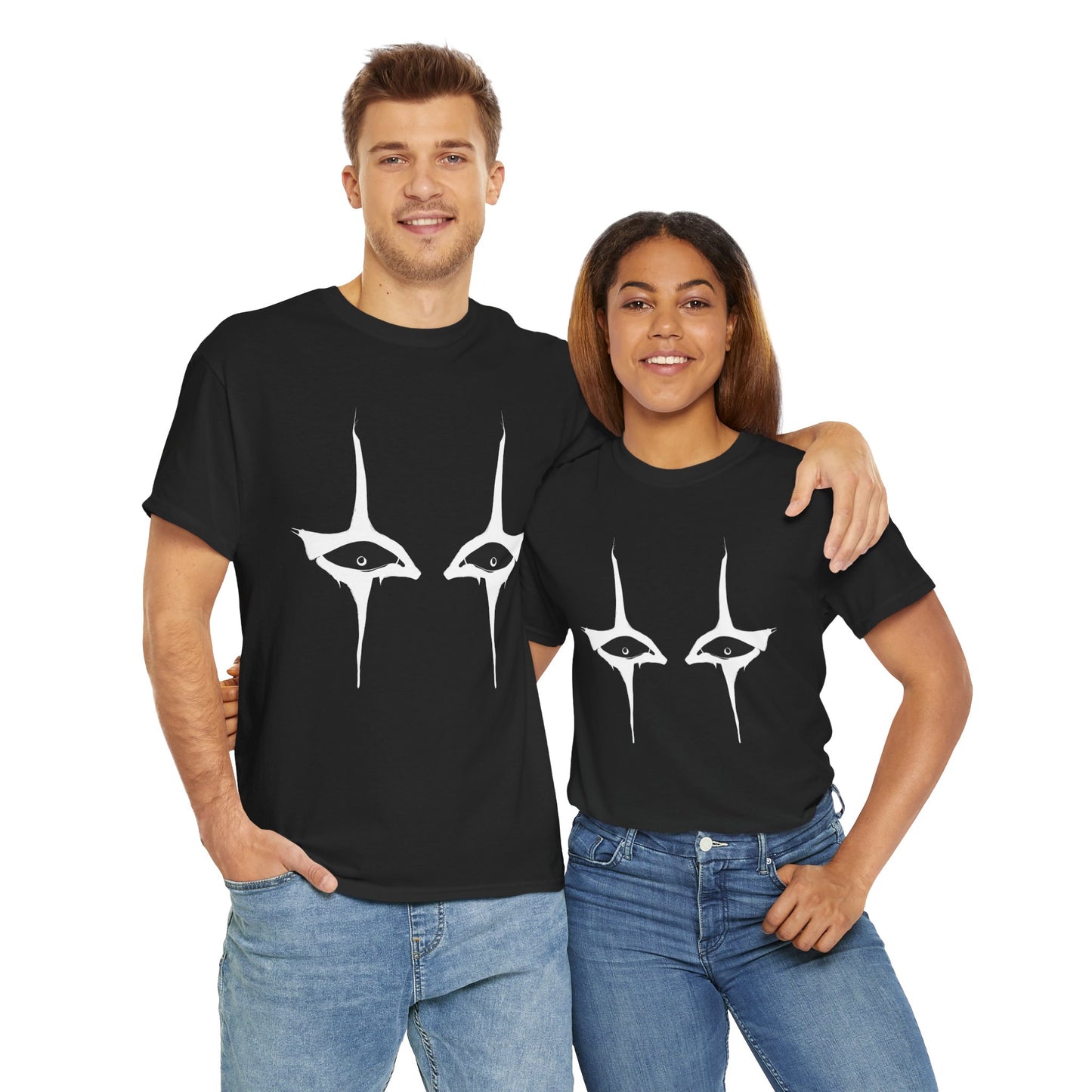 Unisex Heavy Cotton Tee (Inverted Gaze)