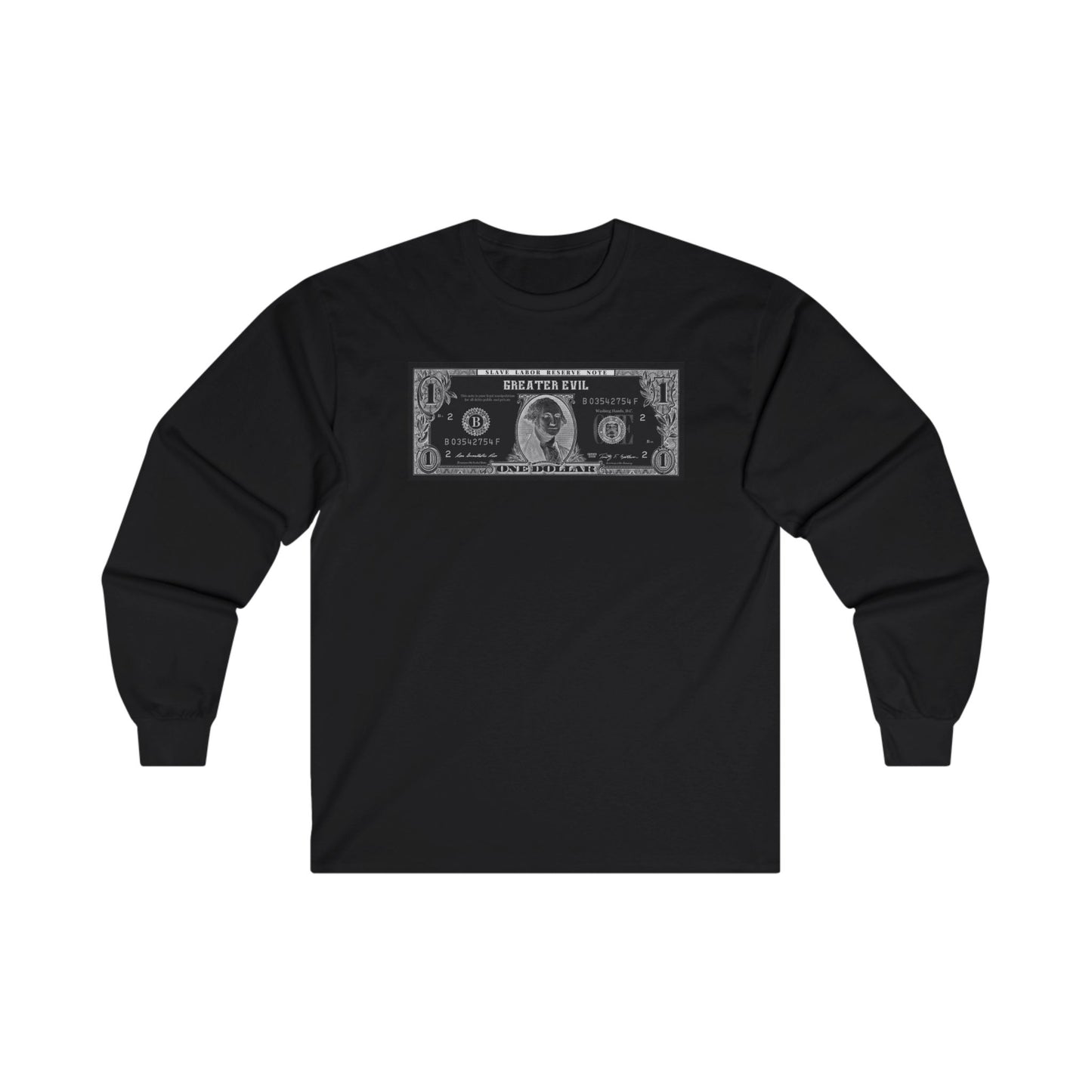 Unisex Long Sleeve Tee (Greater Evil)