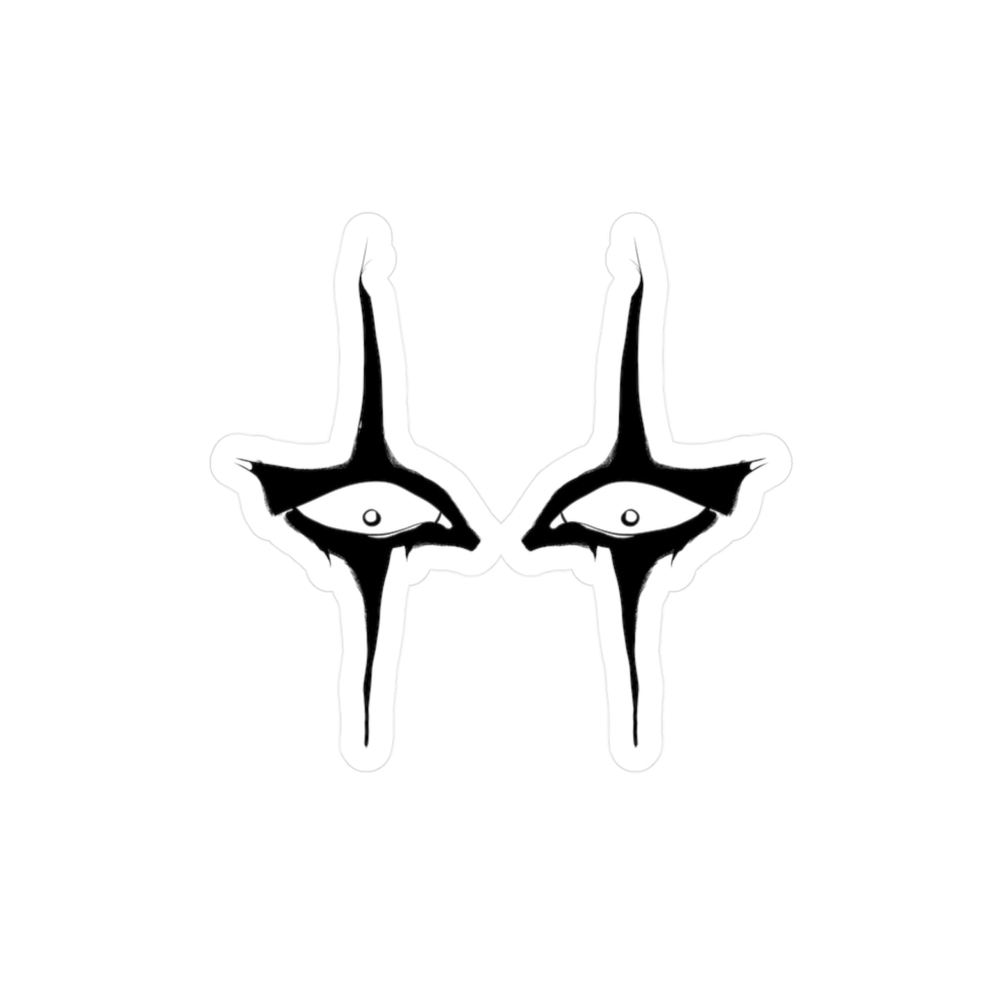 Kiss-Cut Vinyl Decal (Eyes)