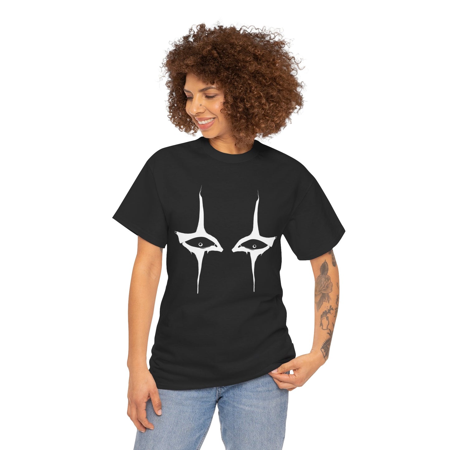 Unisex Heavy Cotton Tee (Inverted Gaze)