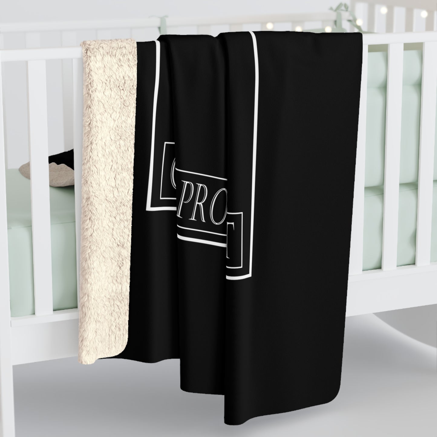 Sherpa Fleece Blanket (Cosmic Processing Unit)