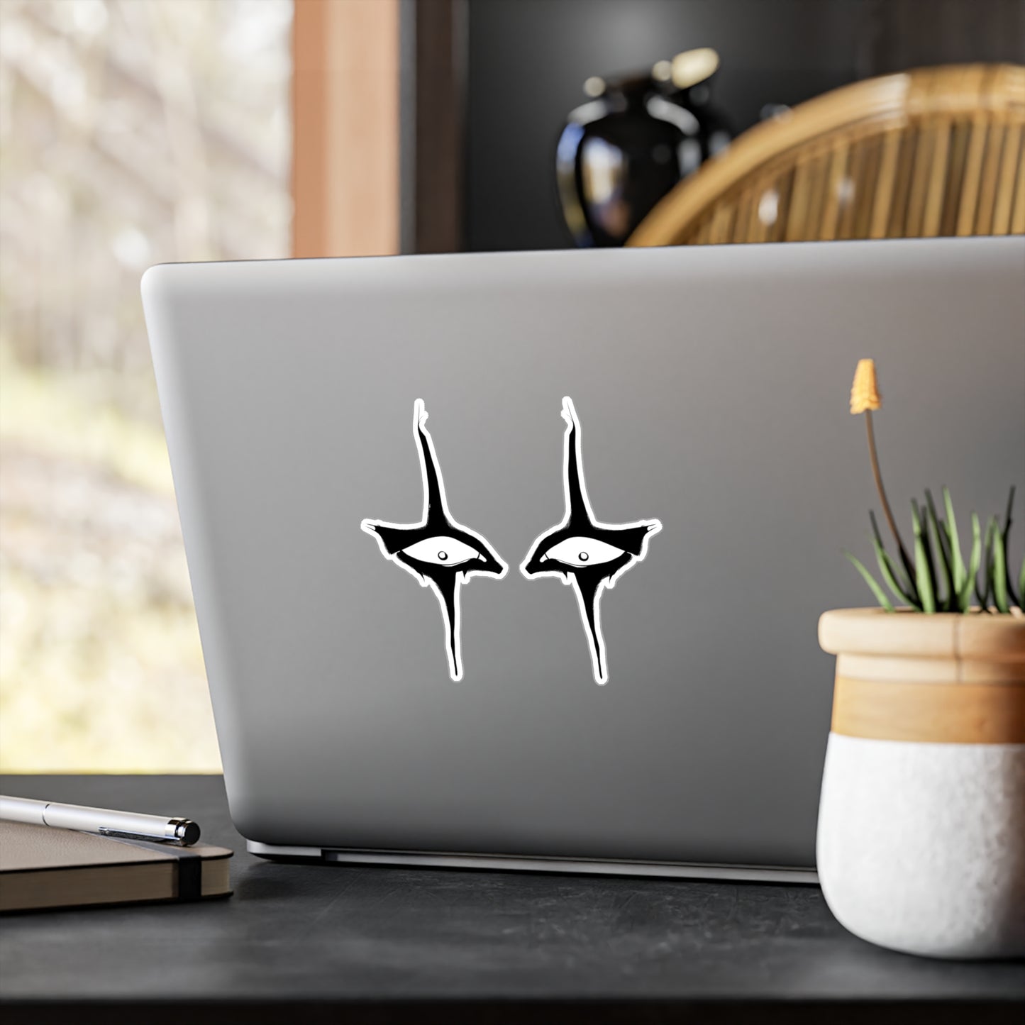Kiss-Cut Vinyl Decal (Eyes)
