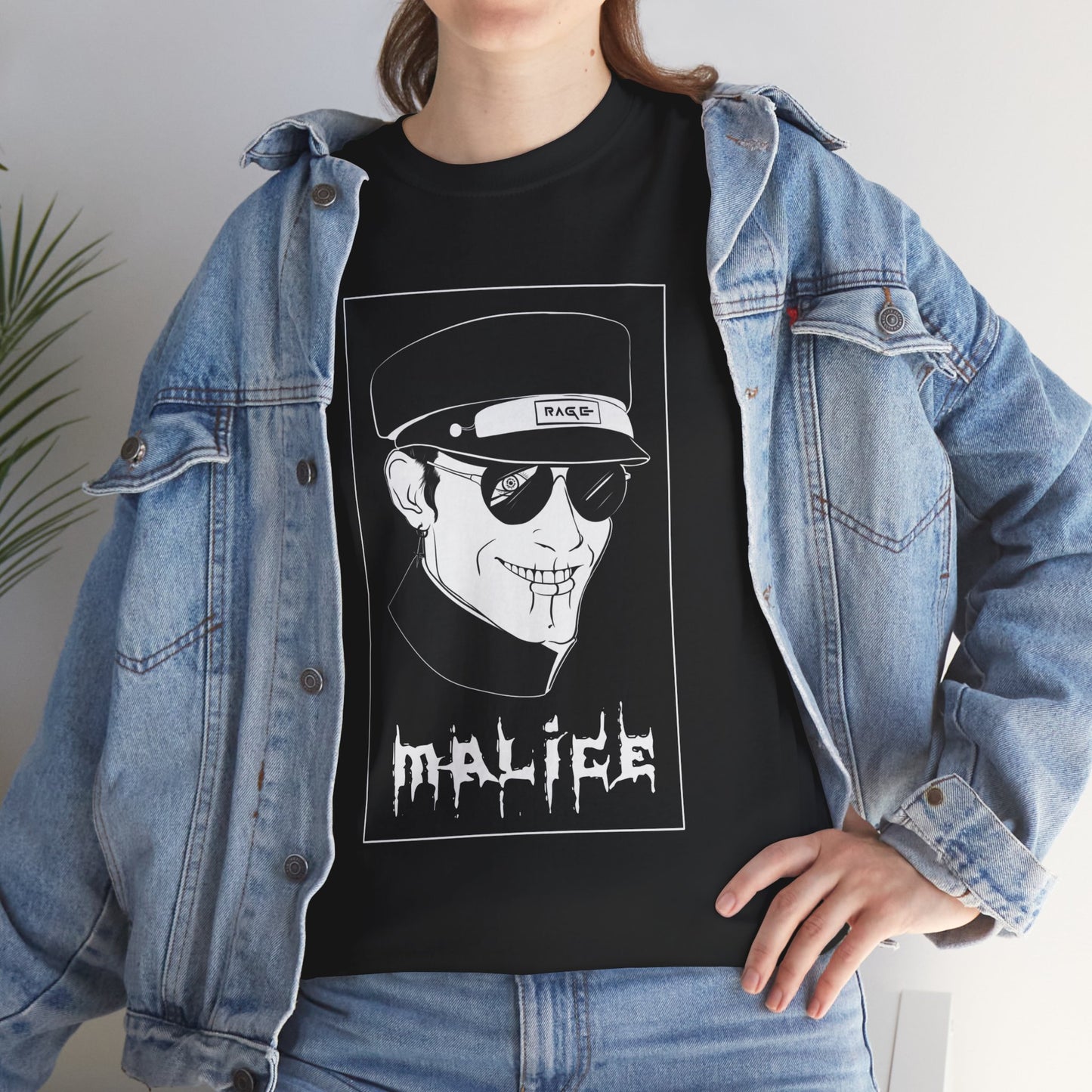 Unisex Heavy Cotton Tee (Malice)