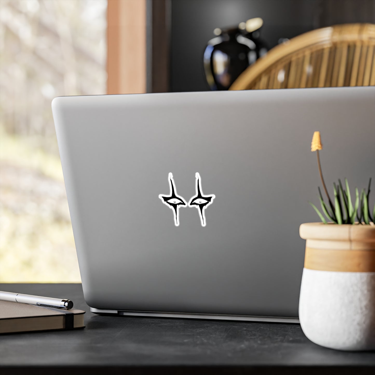 Kiss-Cut Vinyl Decal (Eyes)