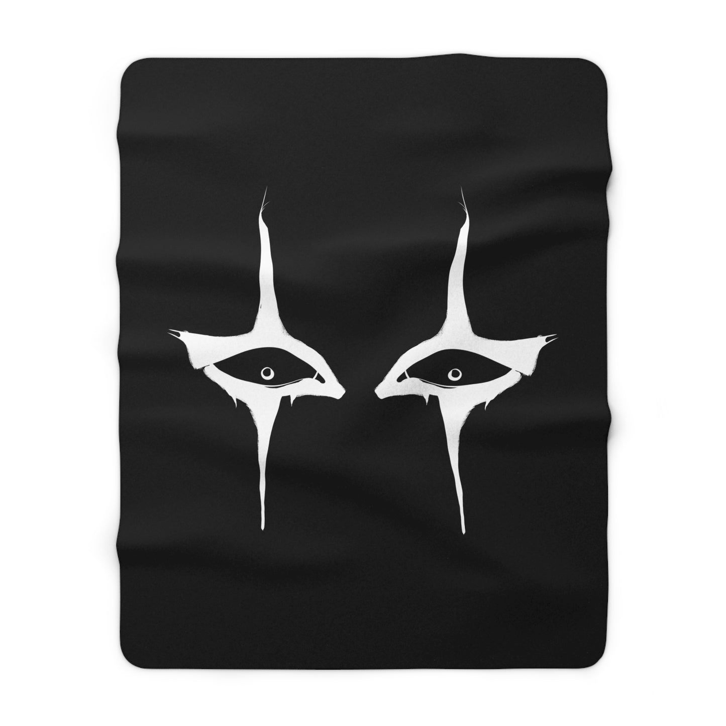 Sherpa Fleece Blanket (Inverted Gaze)
