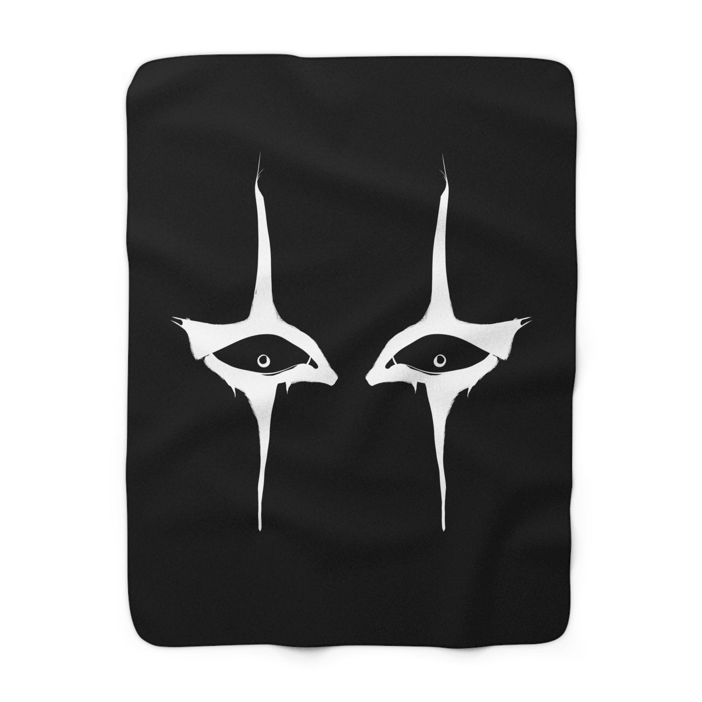 Sherpa Fleece Blanket (Inverted Gaze)