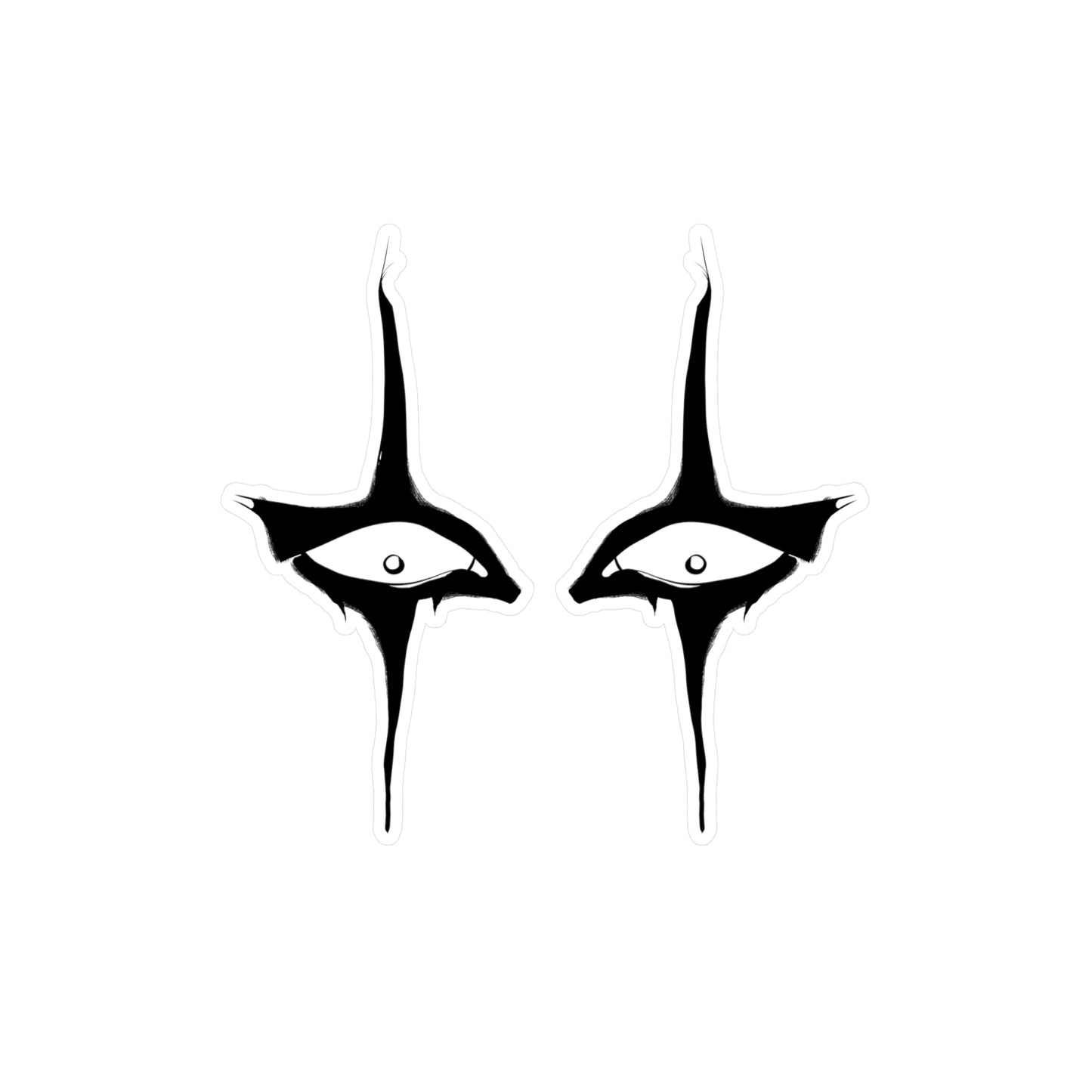 Kiss-Cut Vinyl Decal (Eyes)
